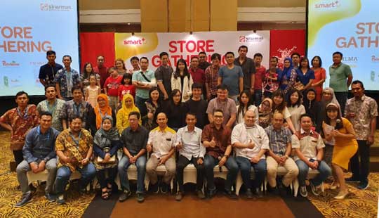 Store Gathering Filma dan Palmboom, Hotel Santika Malang